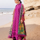 Zainab Chottani Embroidered Chikankari Lawn 3Pc Suit D-04B Naysa