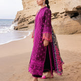 Zainab Chottani Embroidered Chikankari Lawn 3Pc Suit D-04B Naysa