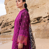 Zainab Chottani Embroidered Chikankari Lawn 3Pc Suit D-04B Naysa