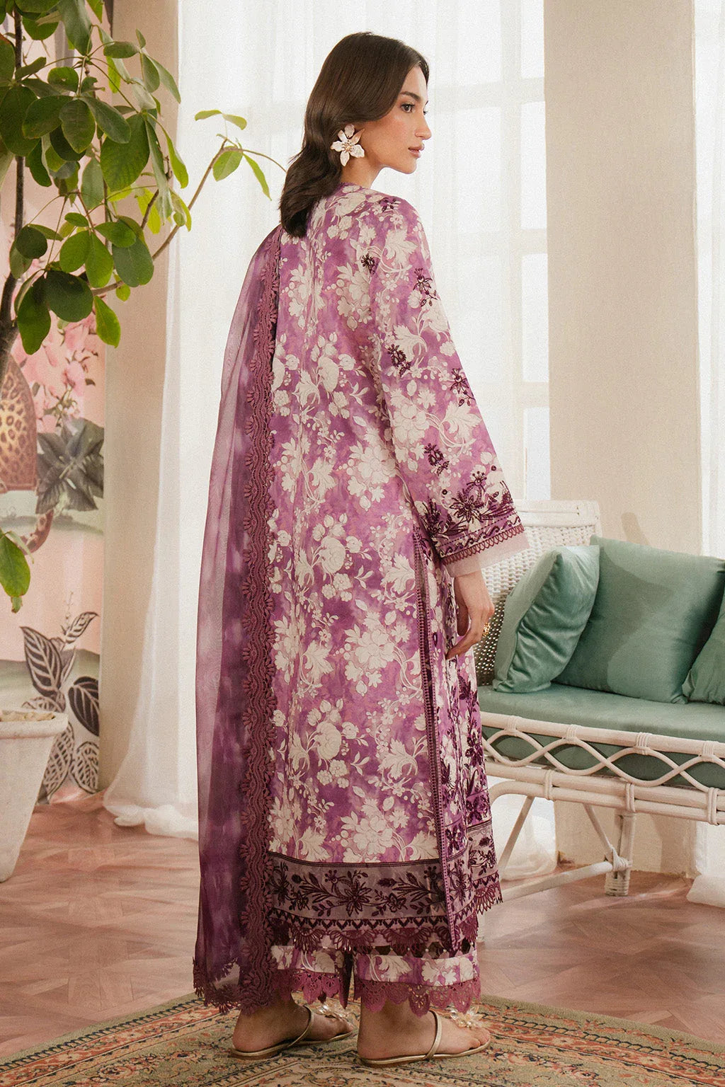 Ayzel | Armelia Printed Lawn 25 | Ren - Rang-e-Khaas