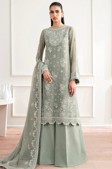 Farasha | Essence Formals 25 | Ash Green - Rang-e-Khaas