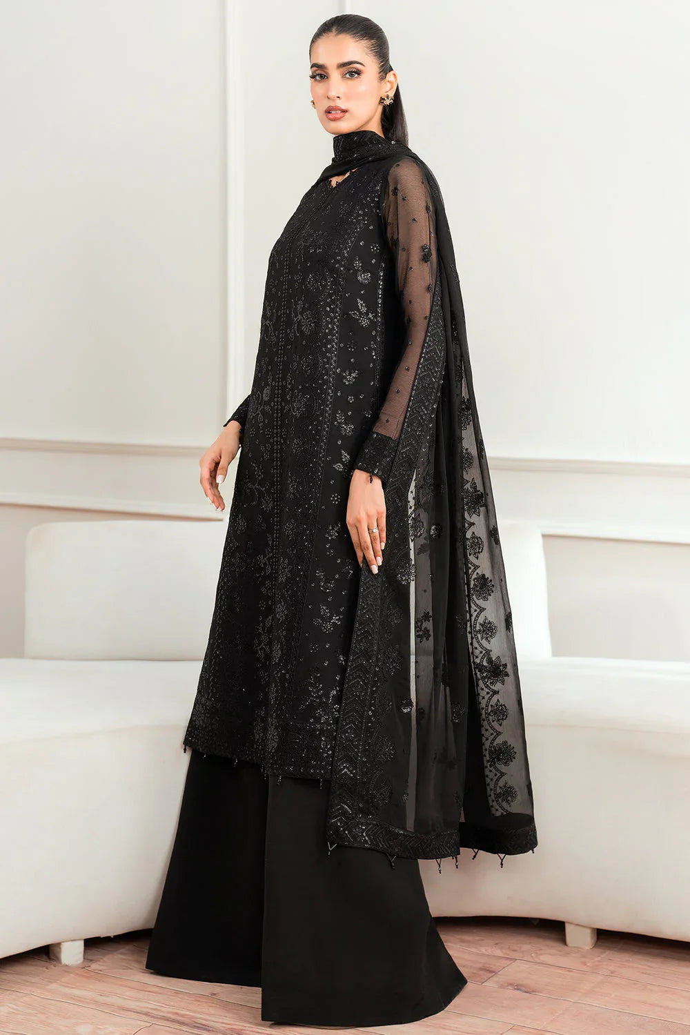 Farasha | Essence Formals 25 | Dark Whisper - Rang-e-Khaas