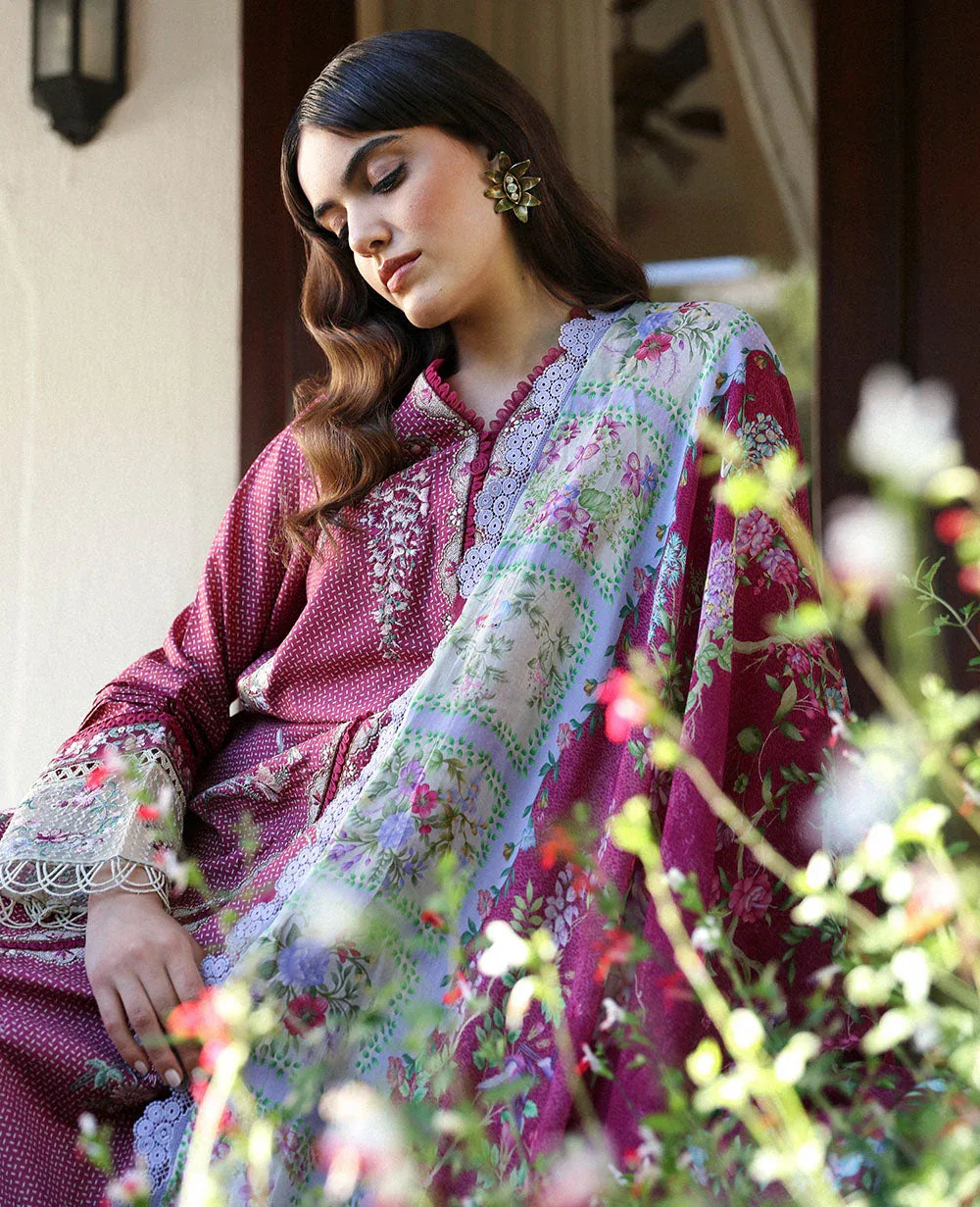 Republic Womenswear | Aylin Summer Lawn 24 | Fleur (D2-A) - Rang-e-Khaas