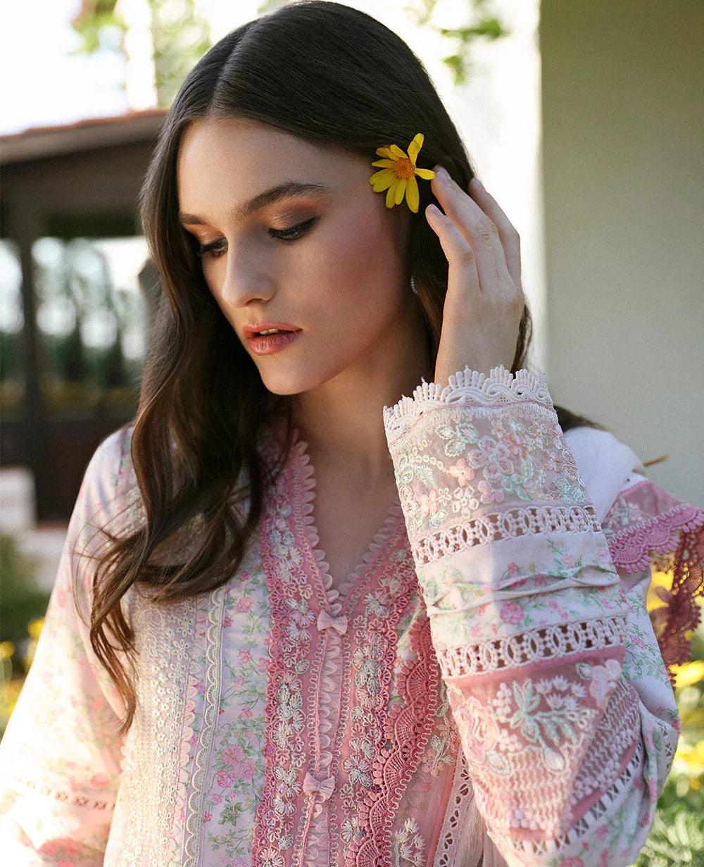 Republic Womenswear | Aylin Summer Lawn 24 | Rosa (D8-B) - Rang-e-Khaas