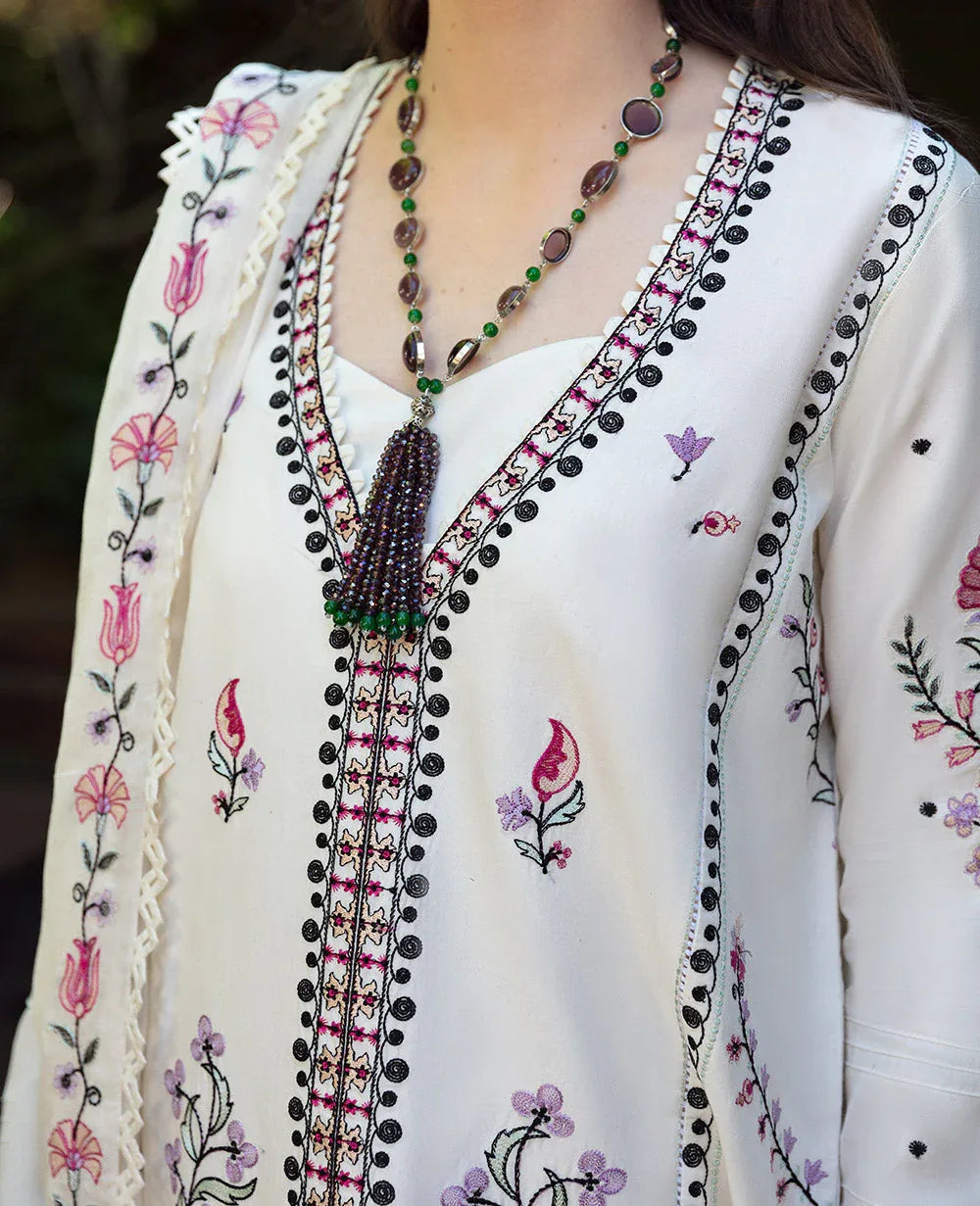 Republic Womenswear | Aylin Summer Lawn 24 | Muguet (D1-B) - Rang-e-Khaas