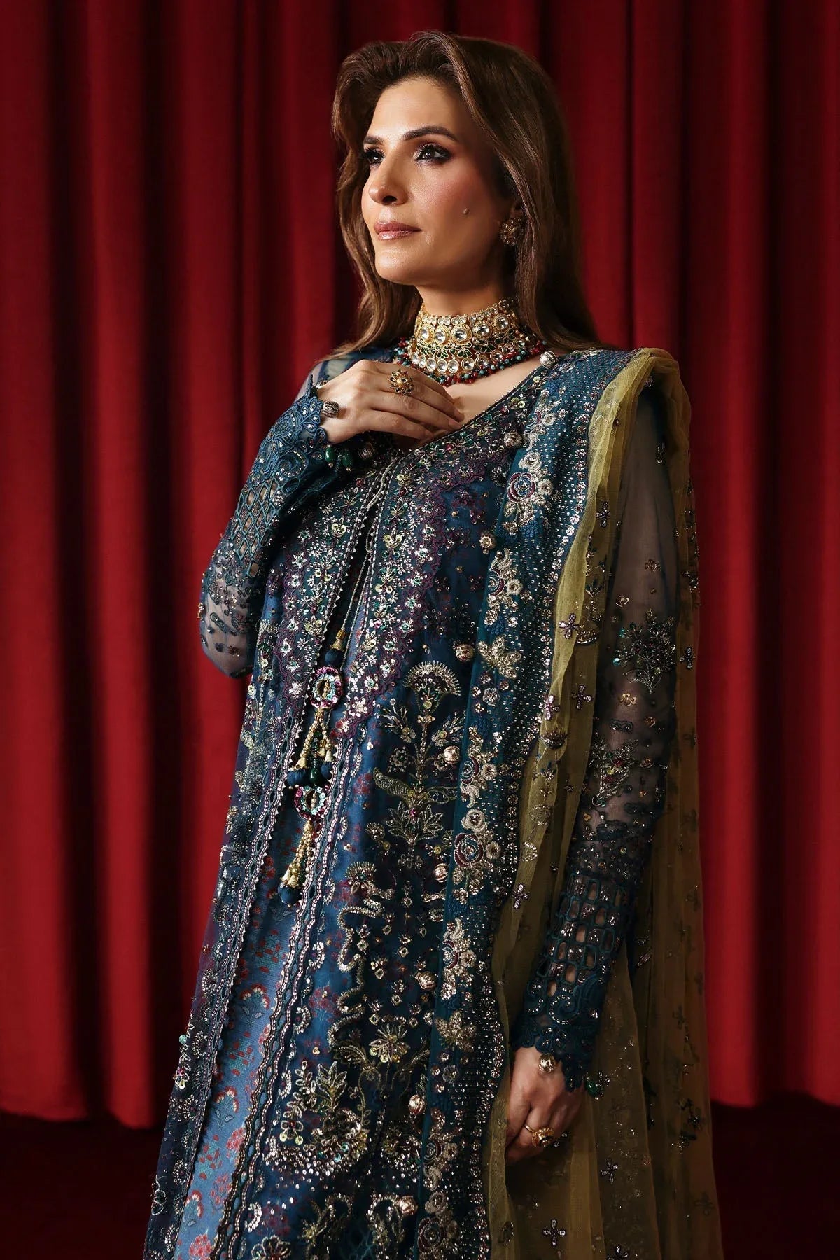 Nureh | Jhoomro 25' | NL-84 Resham - Rang-e-Khaas