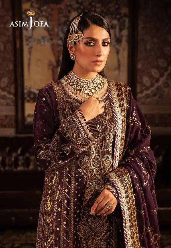 Asim Jofa | Makhmal Wedding Velvet 23 | AJMM-06 - Rang-e-Khaas