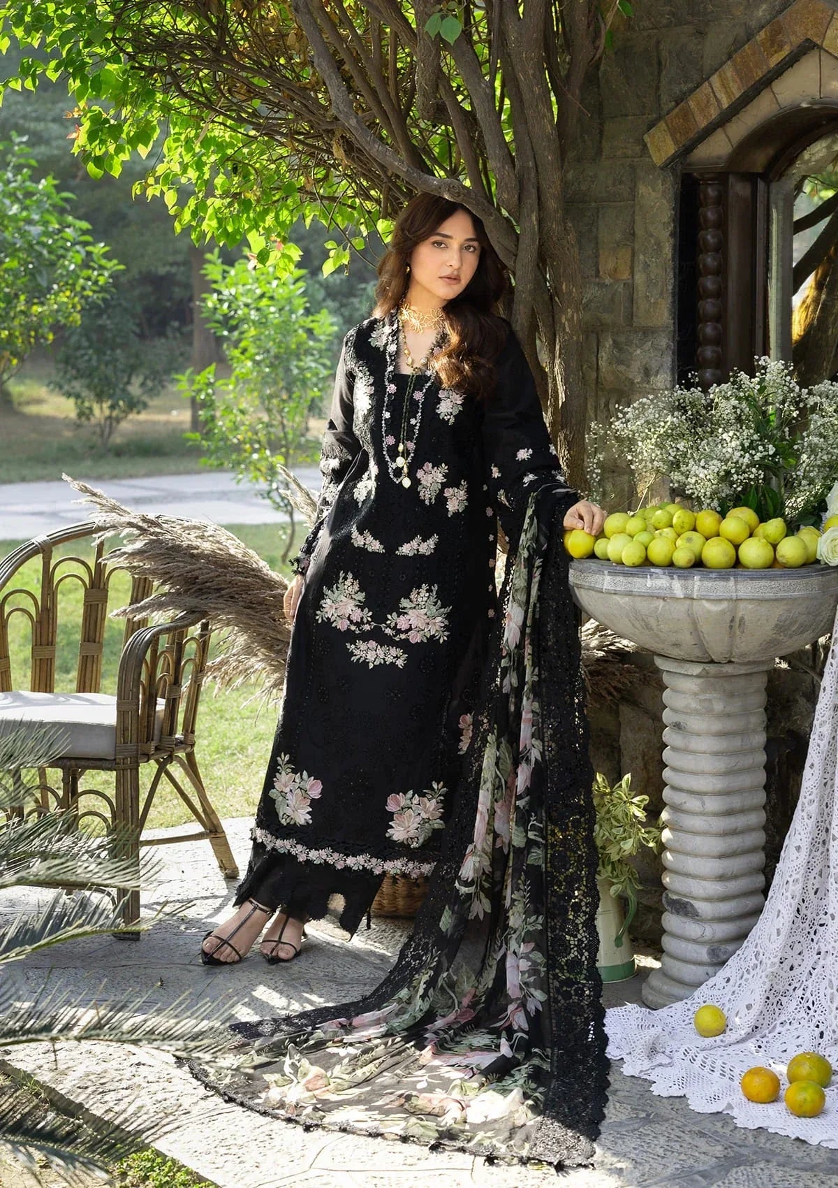 ELY-2B MIDNIGHT BLOSSOM - Rang-e-Khaas