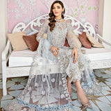 Gulaal | Wedding Formals | Avenir Embroidered Net 3-Piece Suit WS-01