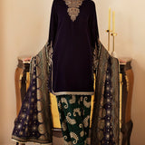 JAZMIN__Embroidered Velvet Formal VF-2030