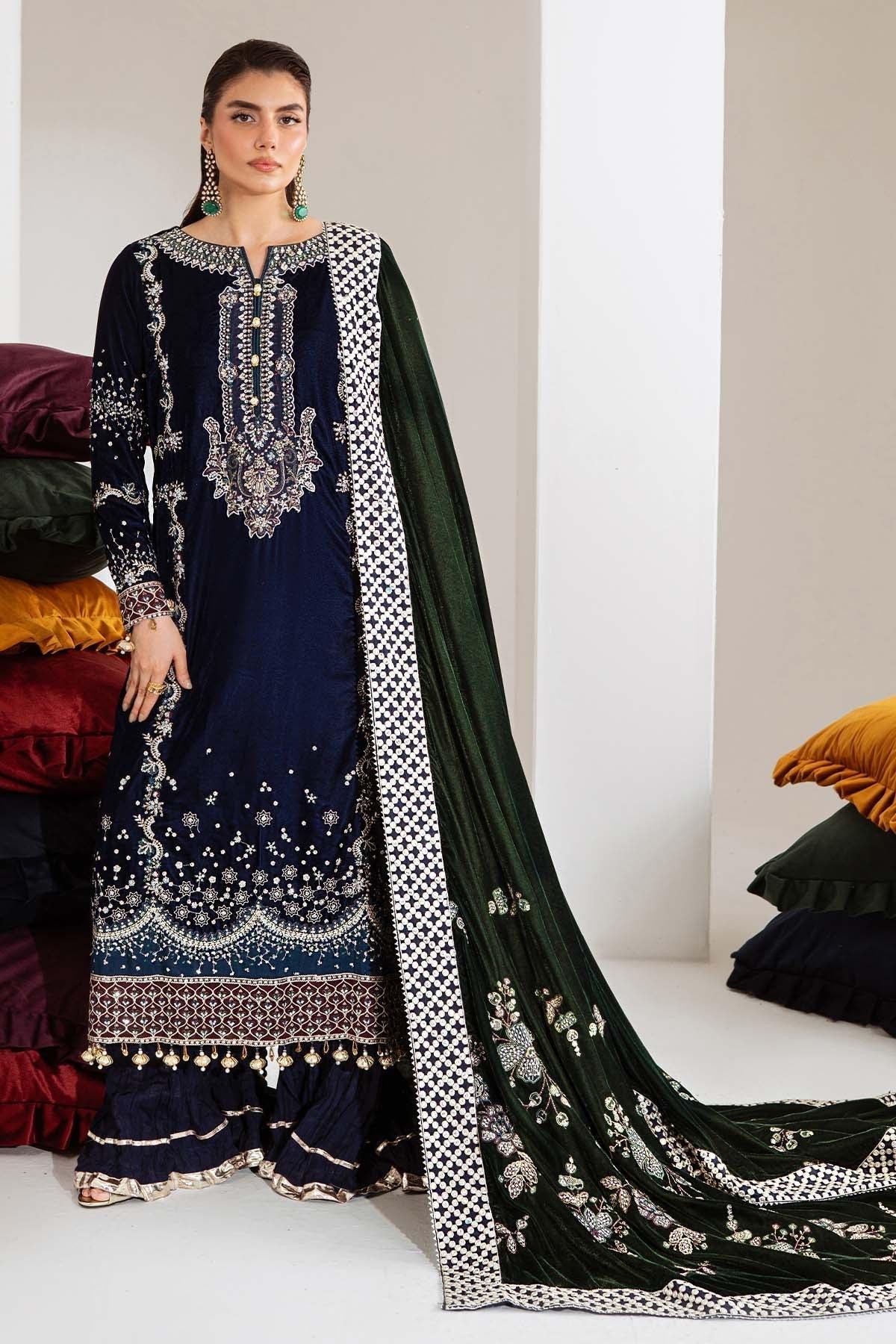 Nureh | Maya Velvet | NW-109 - Rang-e-Khaas