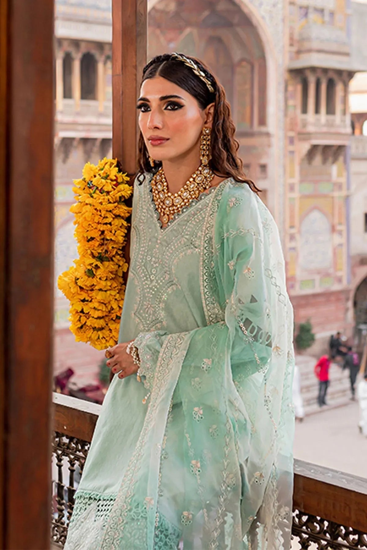 Nureh | Lawn Jacquard | NS-77 - Rang-e-Khaas