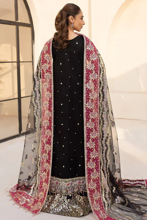 Farasha | Lu Zella Premium Formals 25 | Stardust Noir - Rang-e-Khaas