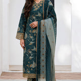 Farasha | Printed Essentials | Teal Bell