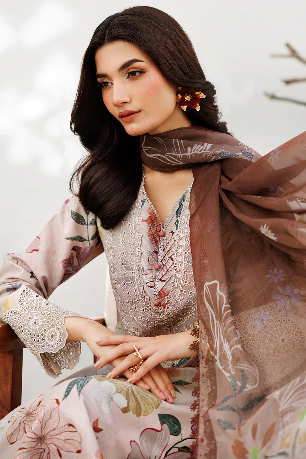 Farasha | Printed Essentials | Rustic Charm - Rang-e-Khaas
