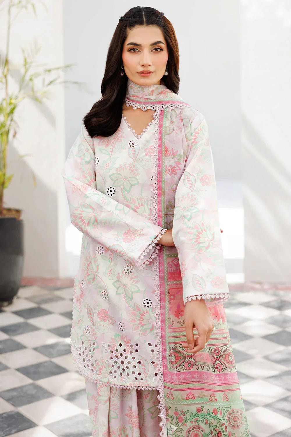 Farasha | Printed Essentials | Spring Glow - Rang-e-Khaas
