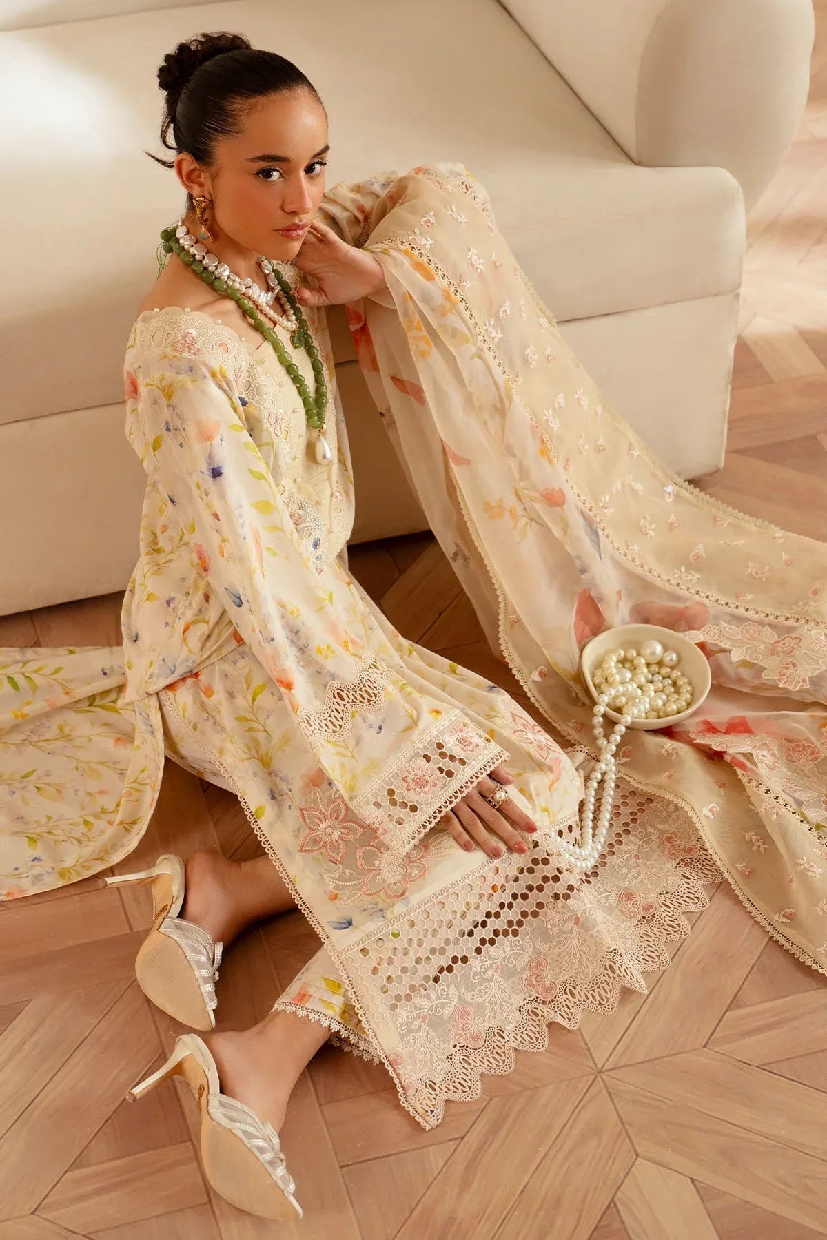 Nureh | Feya Eid Lawn | FE-02 - Rang-e-Khaas