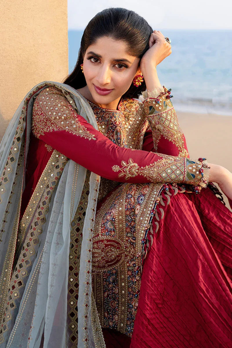 Jazmin | Shahkaar Luxury Lawn 25 | SL25-D5 - Rang-e-Khaas