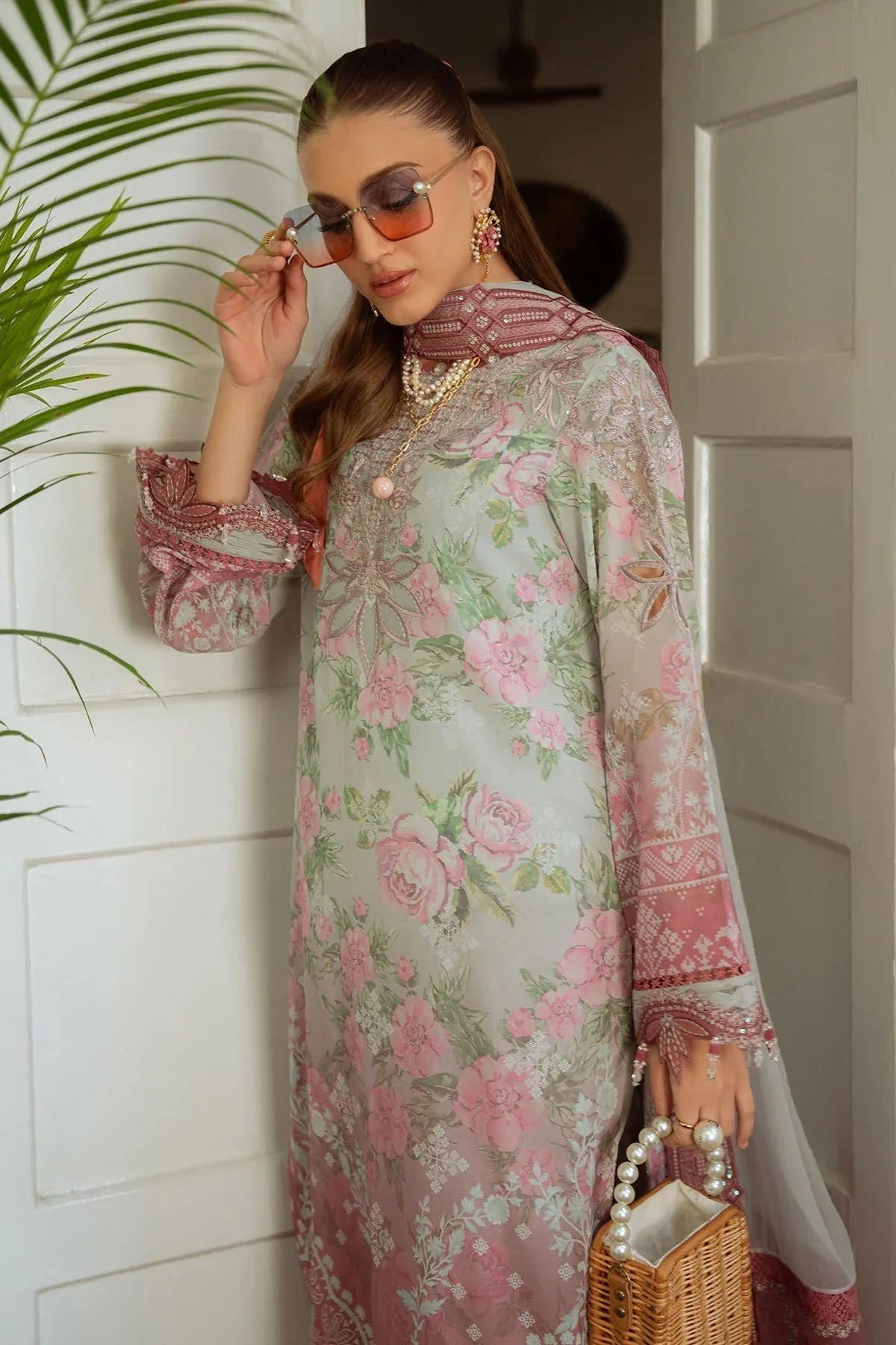 Nureh | Maya Swiss Lawn | NS-147 - Rang-e-Khaas