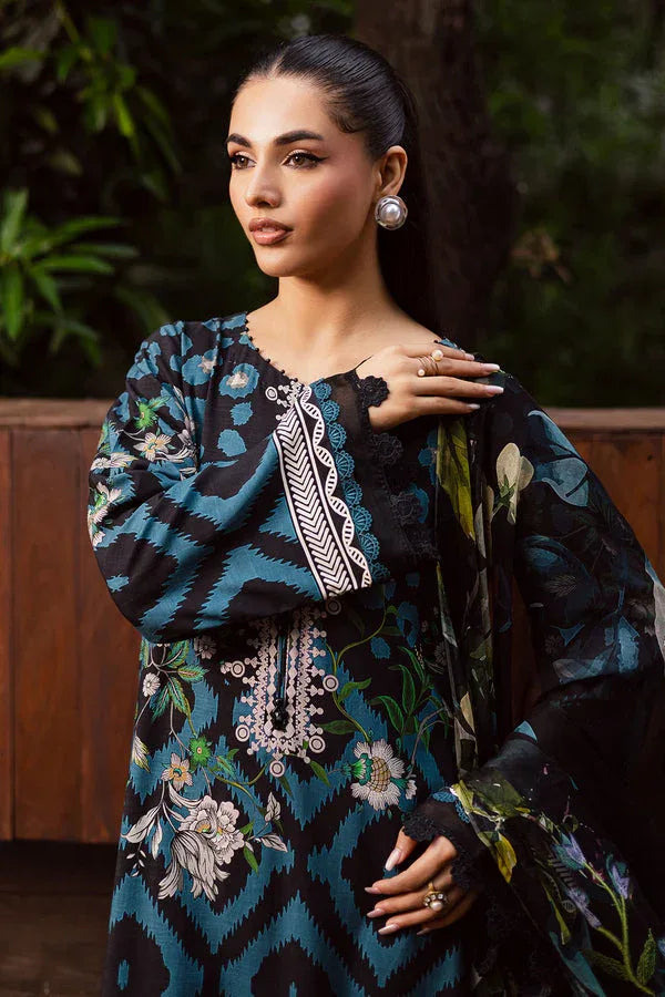 Nureh | Signature Printed Linen | SP-165 - Rang-e-Khaas