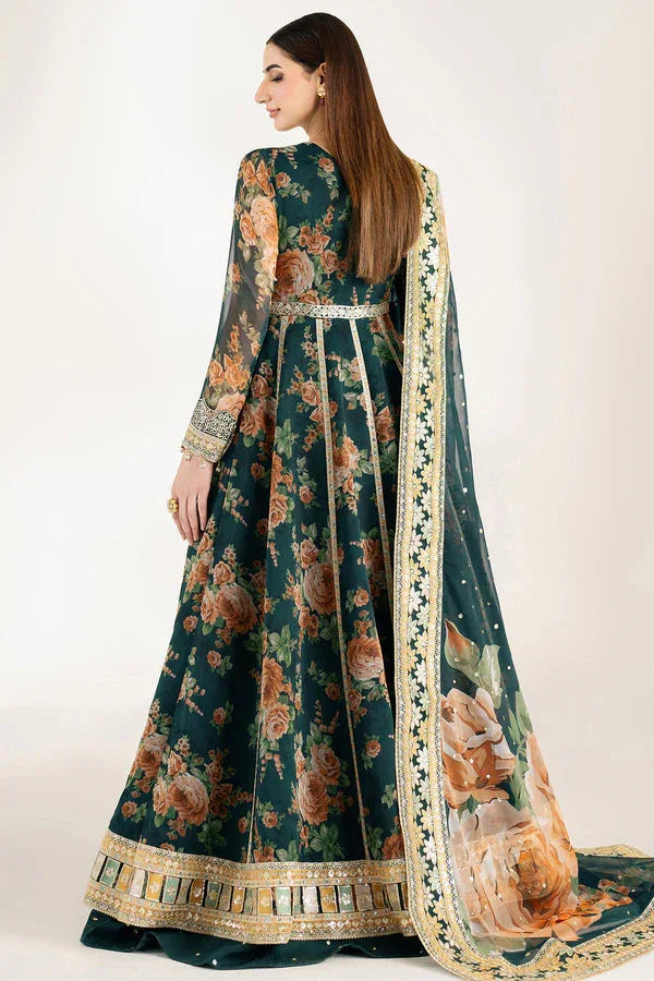 Farasha | Fiorella Formals | Teal Passion - Rang-e-Khaas