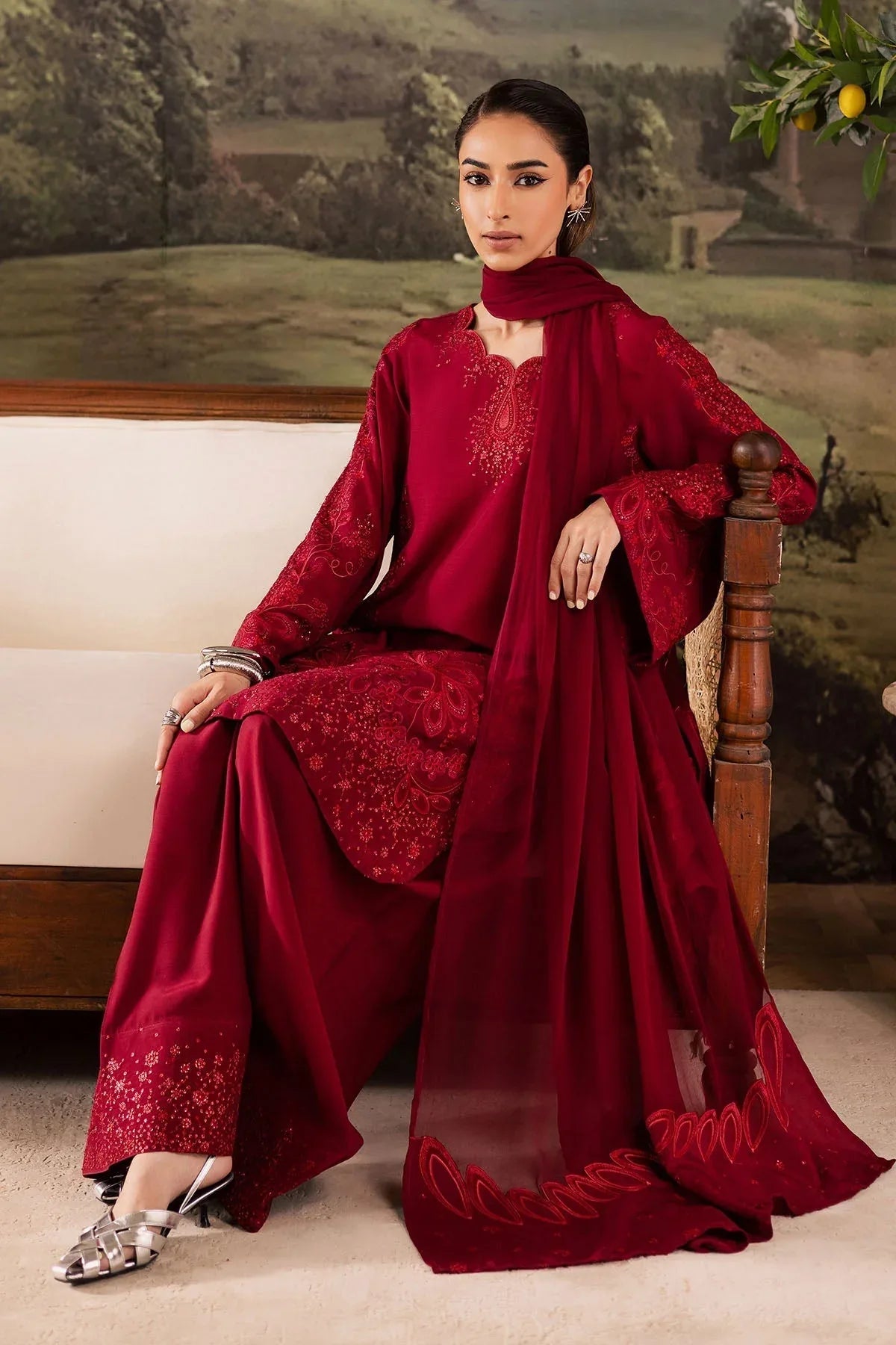 Nureh | Shades of Winter | NP-675 - Rang-e-Khaas