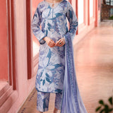 Farasha | Printed Essentials | Blue Passion