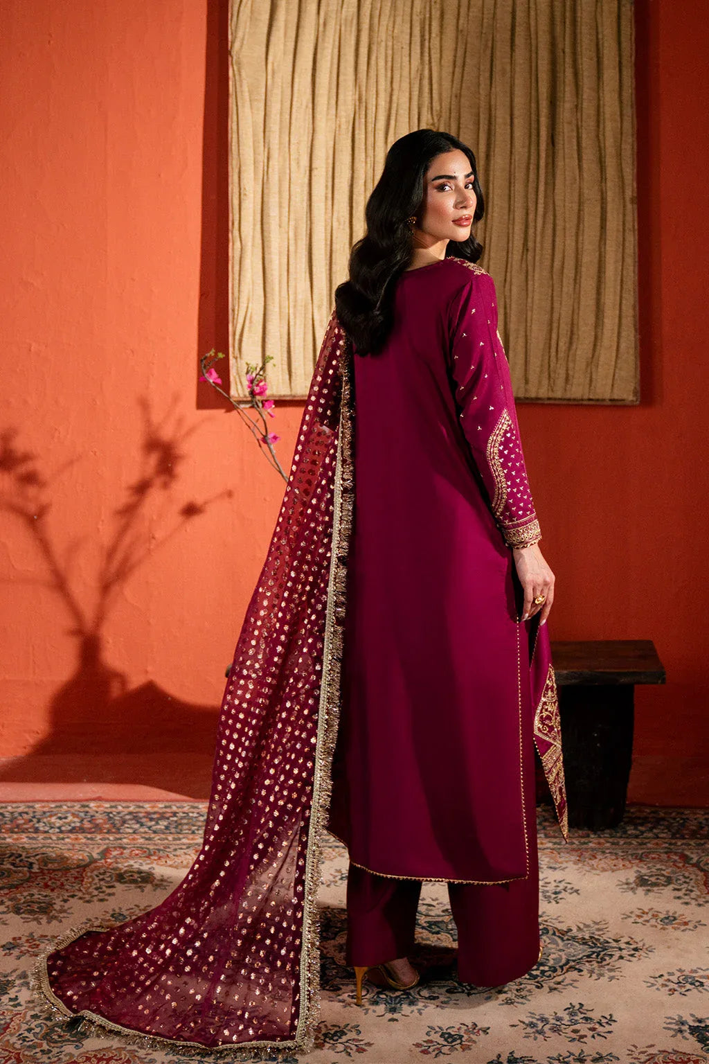 Neeshay | Raw Silk | RTW-RS-01 - Rang-e-Khaas