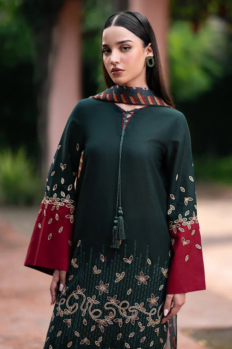Jazmin | Winter Edition 24 | KHADDAR UW-0071 - Rang-e-Khaas