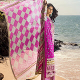 ELAF Signature Embroidered Lawn Unstitched 3Pc Suit ESL-04B ENCHANTMENT