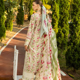 Elaf Premium | Print Chikankari 25 | ELK-02B SWEET GREENS