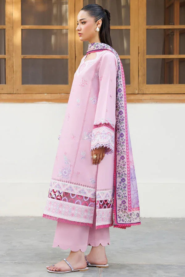 Farasha | Summer Weaves Embroidered Lawn | Petal Bloom - Rang-e-Khaas