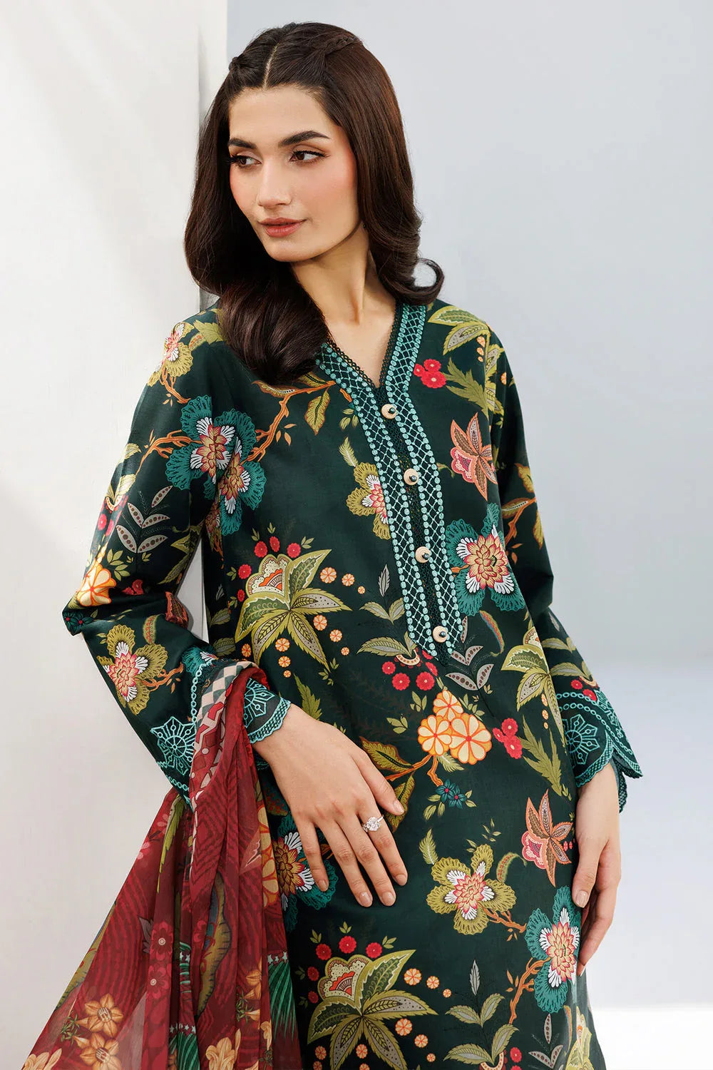 Farasha | Printed Essentials | Blossom Charm - Rang-e-Khaas