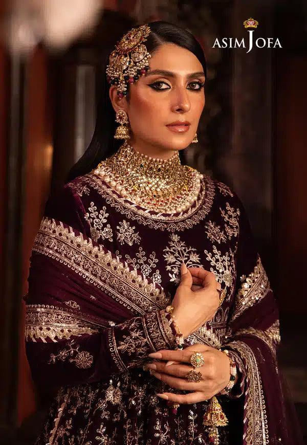 Asim Jofa | Makhmal Wedding Velvet 23 | AJMM-11 - Rang-e-Khaas