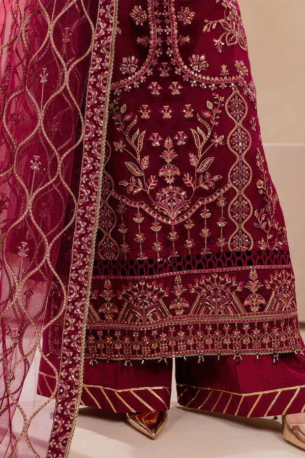 Farasha | Lumiere Formals |ROUGE PINK - Rang-e-Khaas