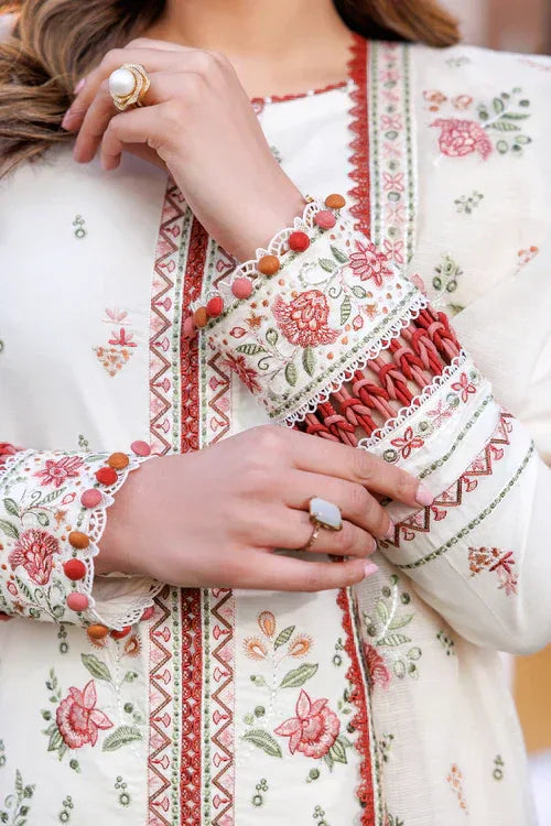 Farasha | Kaavish Lawn 24 | SURREAL WHITE - Rang-e-Khaas
