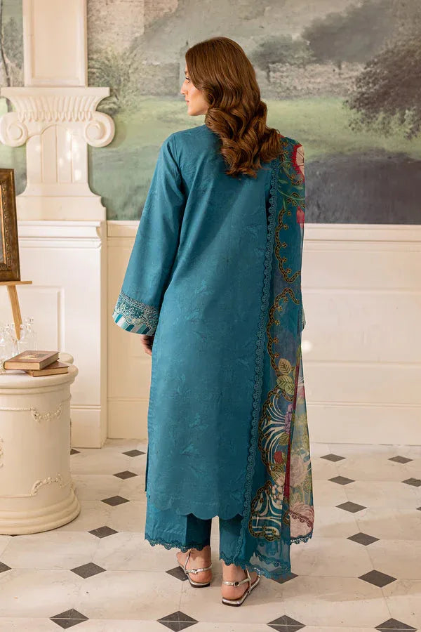 Farasha | Seraya Lawn 24 | PERIWINKLE - Rang-e-Khaas