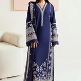 Afrozeh | Basic Pret 25 | Indigo Plum