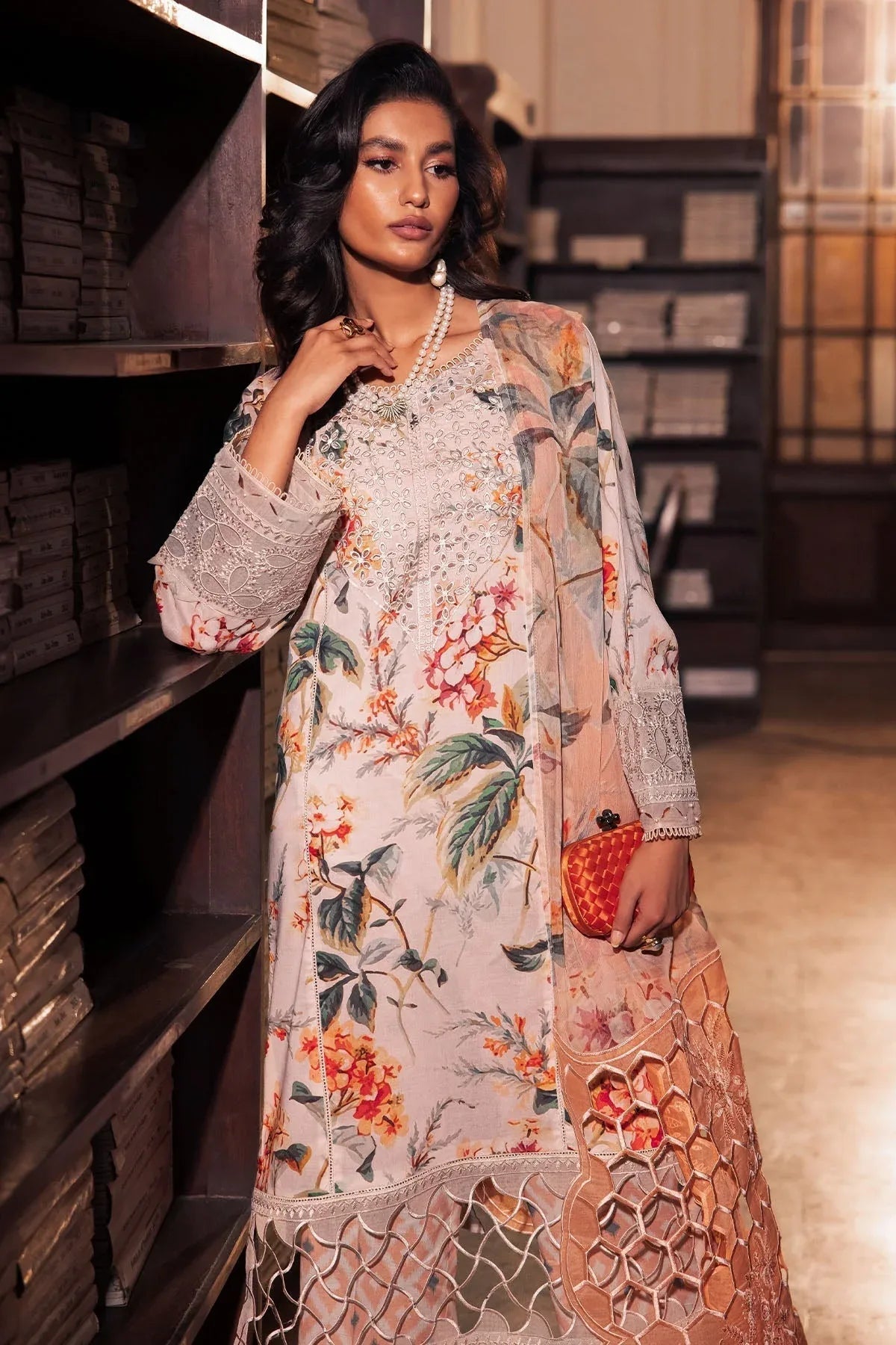 Nureh | Glam Girl Lawn | GL-13 - Rang-e-Khaas