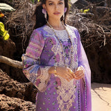 ELAF Signature Embroidered Lawn Unstitched 3Pc Suit ESL-04A MADEMOISELLE