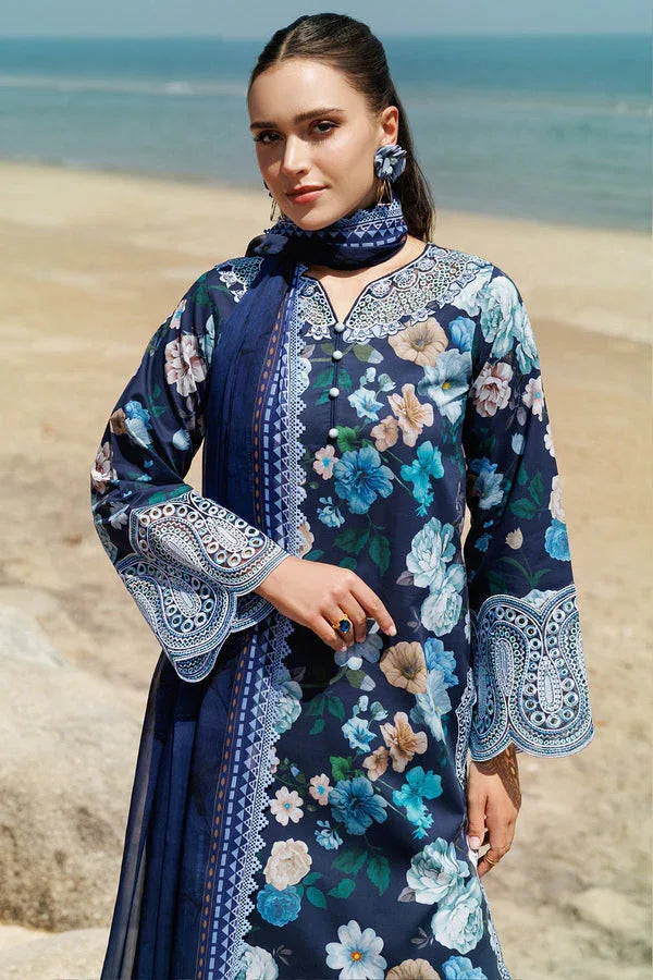 Farasha | Printed Essentials | Floral Blush - Rang-e-Khaas