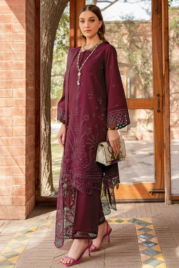 Farasha | Summer Weaves Embroidered Lawn | Zella - Rang-e-Khaas