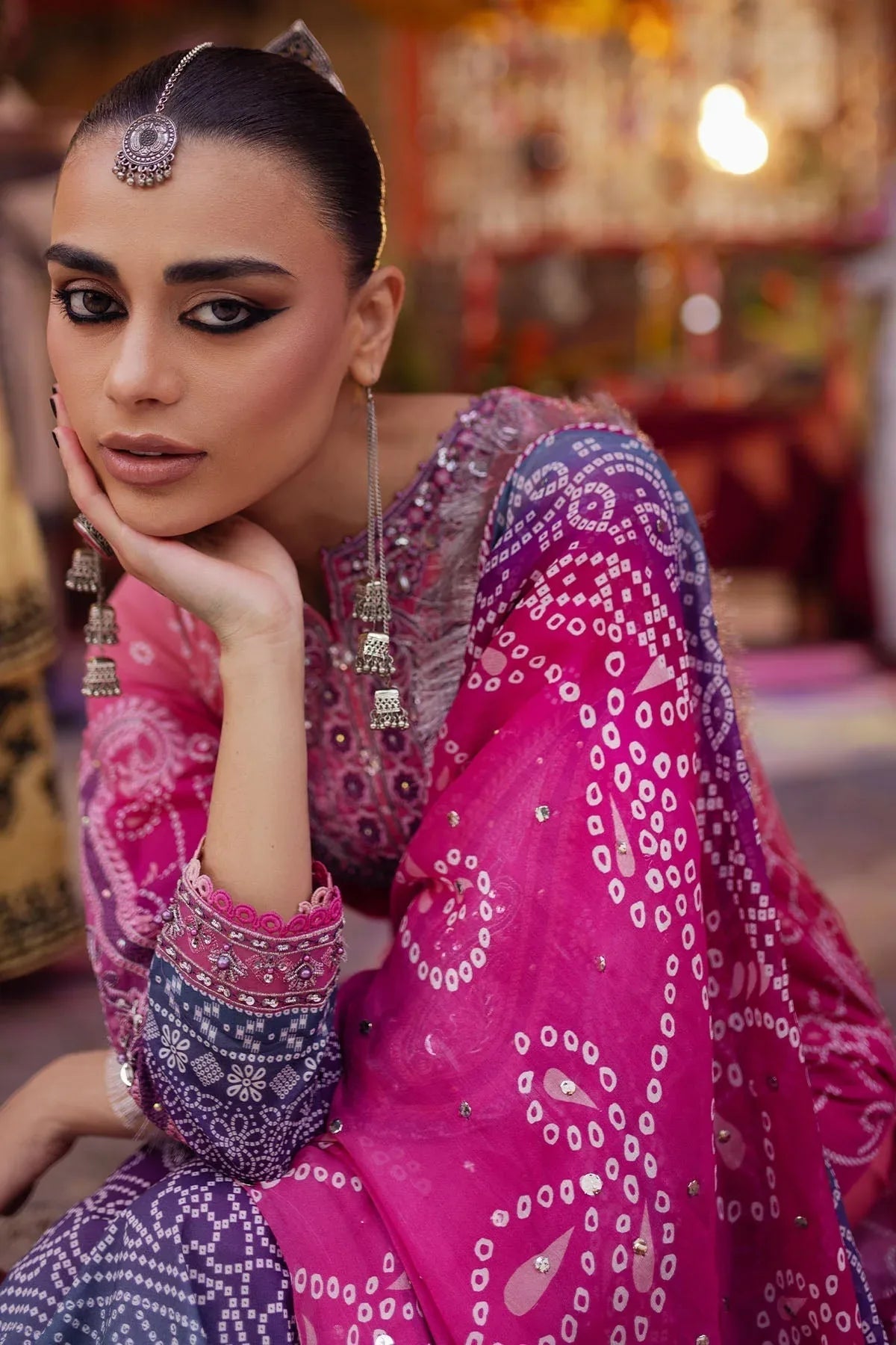 Nureh | Bazaar Lawn | NS-131 - Rang-e-Khaas