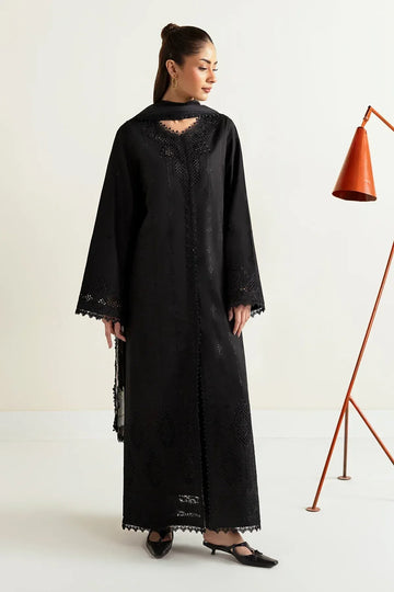 Afrozeh | Basic Pret 25 | Charcoal Nior - Rang-e-Khaas