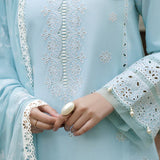 Farasha |Summer weaves| Sky Haze