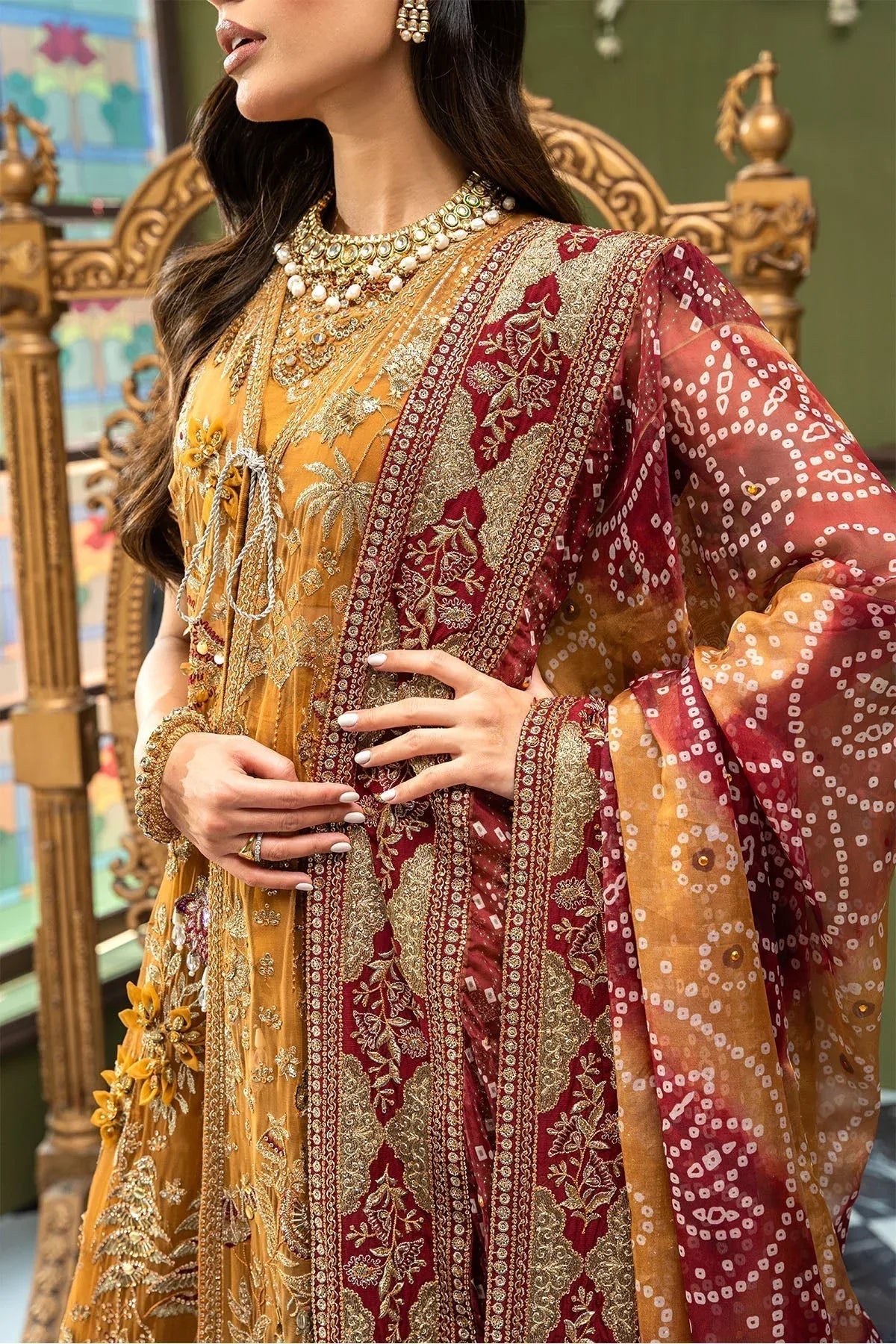 Nureh | Jhoomro Wedding Formals | NL-52 - ZAWIYA - Rang-e-Khaas
