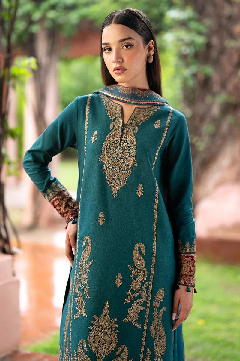 Jazmin | Winter Edition 24 | KHADDAR UW-0070 - Rang-e-Khaas