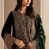 JAZMIN__Embroidered Velvet Formal VF-2025