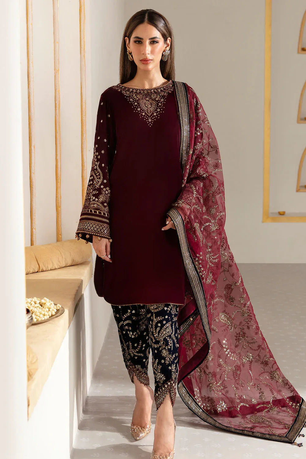 Jazmin | Velvet Edit 24 |  Velvet Formal VF-2017 - Rang-e-Khaas