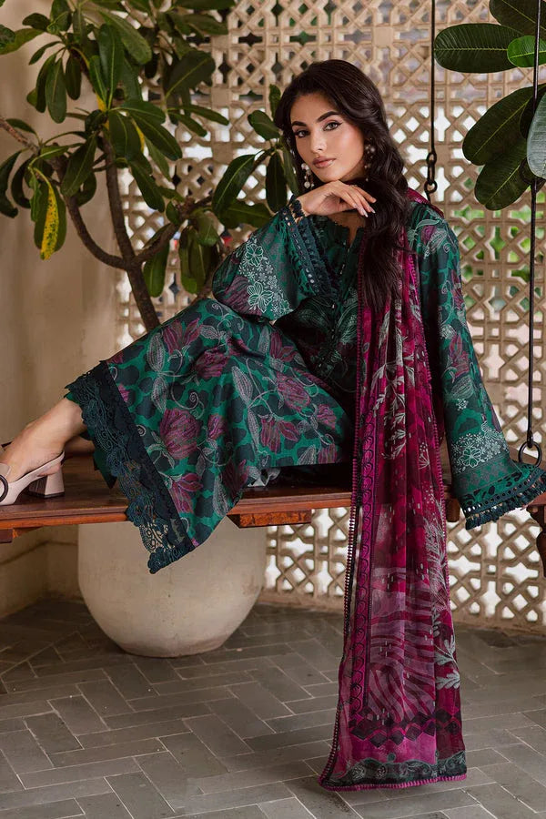 Nureh | Signature Printed Linen | SP-163 - Rang-e-Khaas